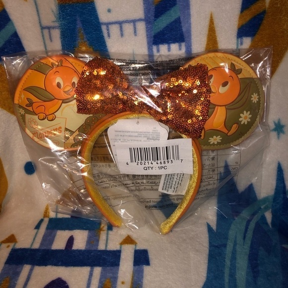 Orange Bird Ear Headband - EPCOT International Flower & Garden Festival 2023 - Picture 9 of 10